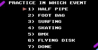 California Games NES Screenshot