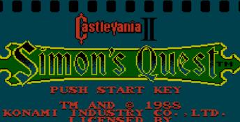 Castlevania 2: Simon's Quest NES Screenshot