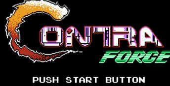 Contra Force NES Screenshot