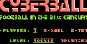 Cyberball NES Screenshot