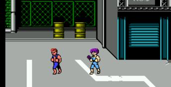 Double Dragon NES Screenshot