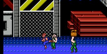 Double Dragon NES Screenshot