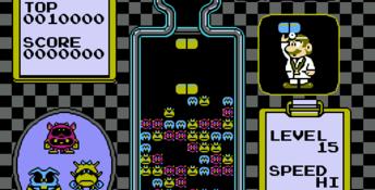 Dr. Mario NES Screenshot