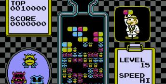 Dr. Mario NES Screenshot