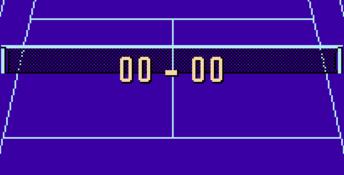 Evert and Lendl Top Players' Tennis NES Screenshot