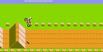 Excitebike NES Screenshot