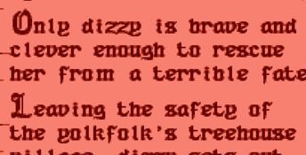 The Fantastic Adventures of Dizzy NES Screenshot