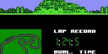 Ferrari Grand Prix Challenge NES Screenshot