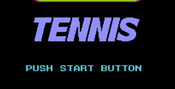 Four Players' Tennis NES Screenshot