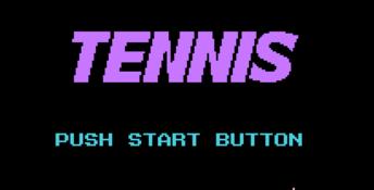 Four Players' Tennis NES Screenshot