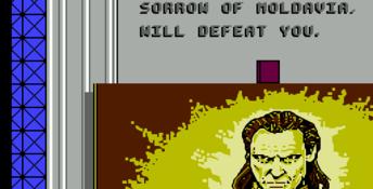 Godzilla 2 NES Screenshot