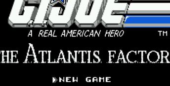 G.I. Joe: The Atlantis Factor NES Screenshot