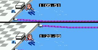 Gold Medal Challenge '92 NES Screenshot