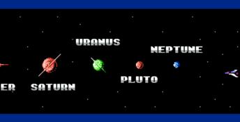 Gyruss NES Screenshot