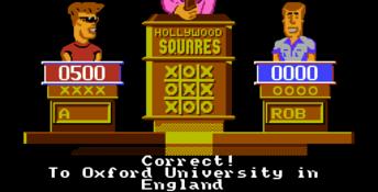 Hollywood Squares NES Screenshot