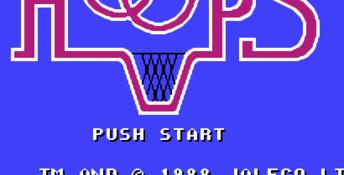 Hoops NES Screenshot