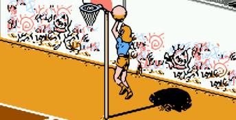 Hoops NES Screenshot