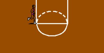 Hoops NES Screenshot
