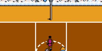 Hoops NES Screenshot