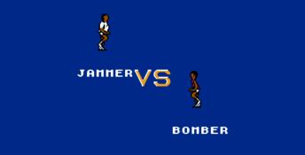Hoops NES Screenshot
