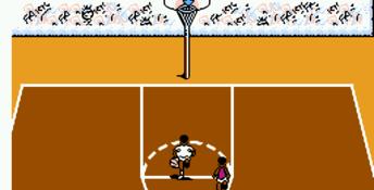 Hoops NES Screenshot
