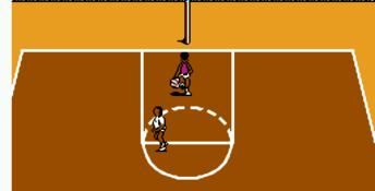 Hoops NES Screenshot