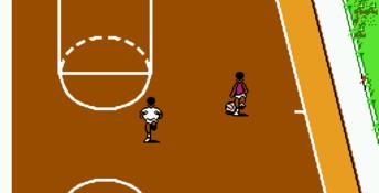 Hoops NES Screenshot