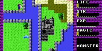 Hydlide NES Screenshot
