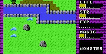 Hydlide NES Screenshot