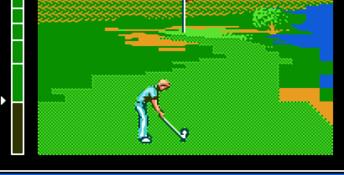 Jack Nicklaus' Major Championship Golf NES Screenshot