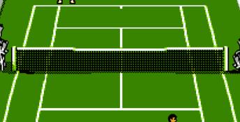 Jimmy Connors Tennis NES Screenshot
