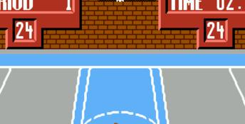 Jordan vs Bird: One on One NES Screenshot