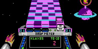 Klax NES Screenshot