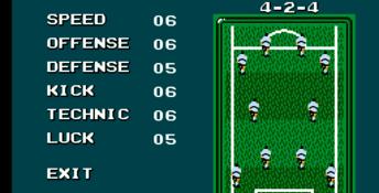Konami Hyper Soccer NES Screenshot