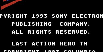 Last Action Hero NES Screenshot