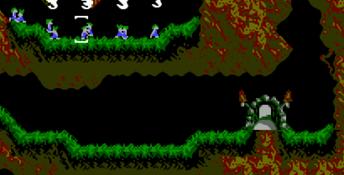 Lemmings NES Screenshot