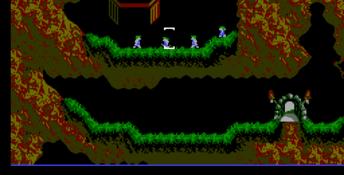 Lemmings NES Screenshot