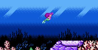 The Little Mermaid NES Screenshot