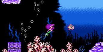 The Little Mermaid NES Screenshot