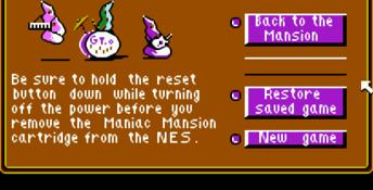 Maniac Mansion NES Screenshot