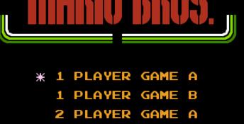 Mario Bros. NES Screenshot