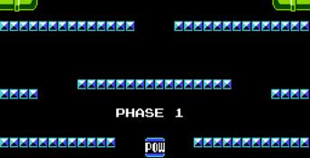 Mario Bros. NES Screenshot