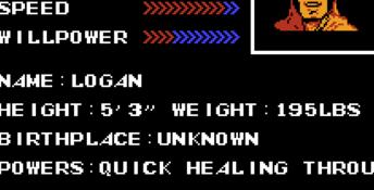 Marvel's X-Men NES Screenshot