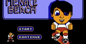 Menace Beach NES Screenshot