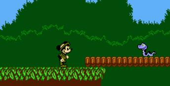 Mickey's Safari in Letterland NES Screenshot