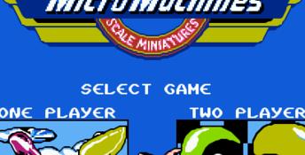 Micro Machines NES Screenshot
