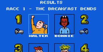Micro Machines NES Screenshot