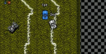 Micro Machines NES Screenshot