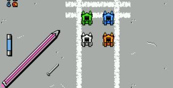 Micro Machines NES Screenshot
