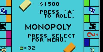 Monopoly NES Screenshot